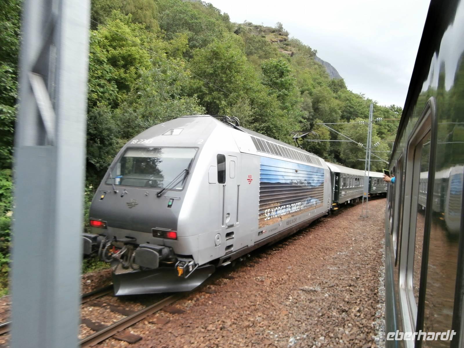 Fahrt mit der Flamsbana