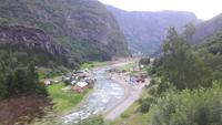 Fahrt mit der Flåm-Bahn von Flåm nach Myrdal