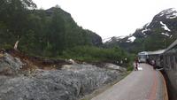 Fahrt mit der Flåm-Bahn von Flåm nach Myrdal