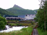 Unser Hotel in Geiranger