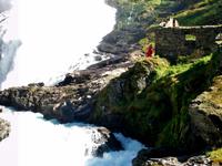 Fahrt mit der Flambahn