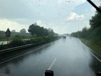 Hagelschauer kurz vor Kiel