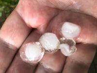 Hagelschauer kurz vor Kiel