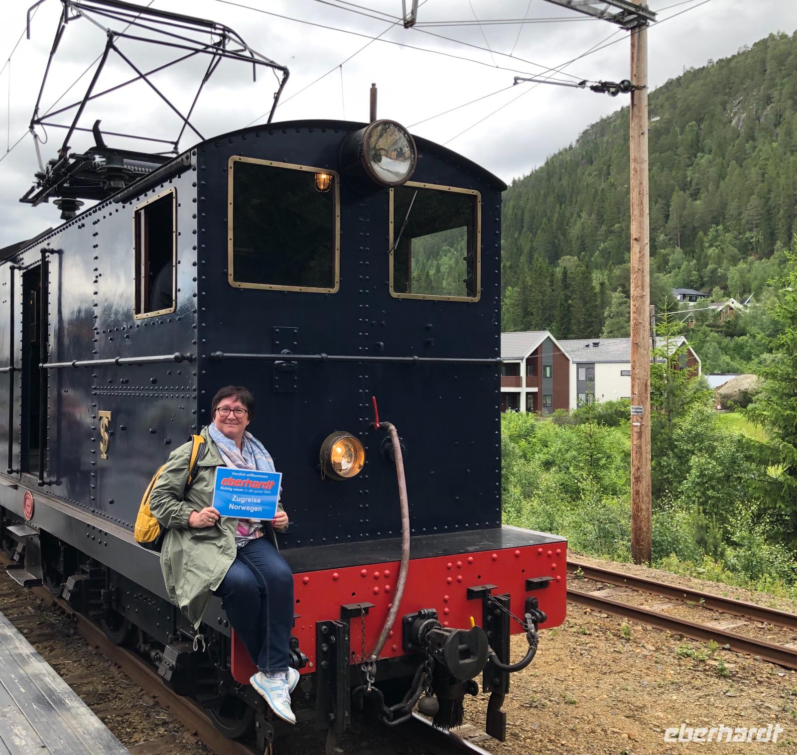 Reiseleiterin Sabine