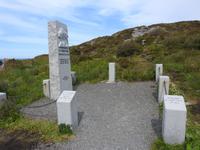 Atlantikstraße Parkplatz 2 Gedenkstein