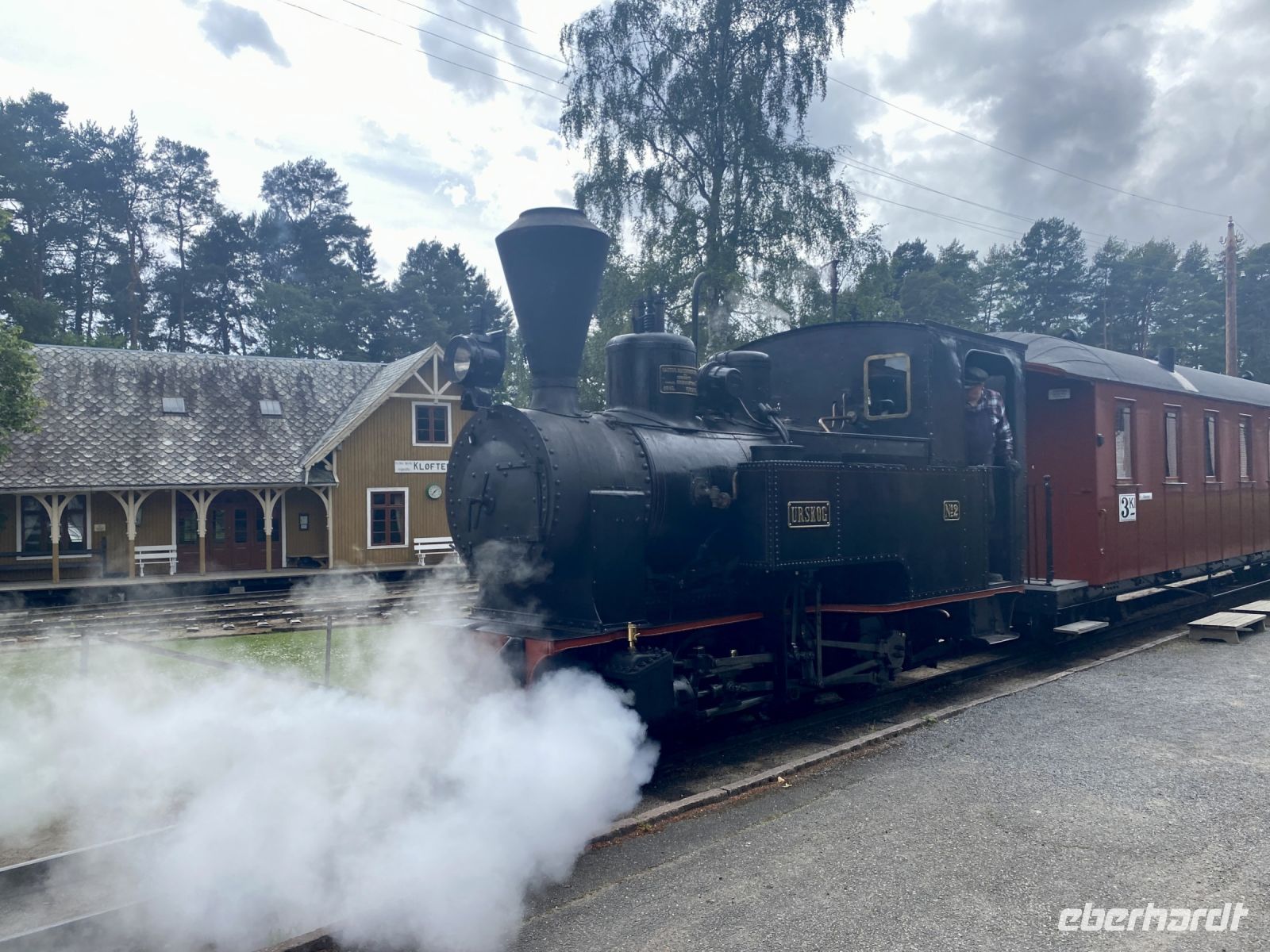 Tag 2 - Eisenbahnmuseum Hamar 