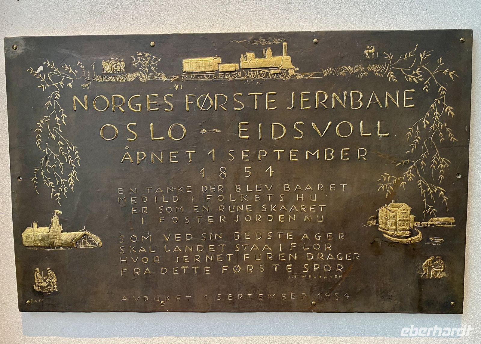 Tag 2 - Norwegens erste Eisenbahnstrecke 