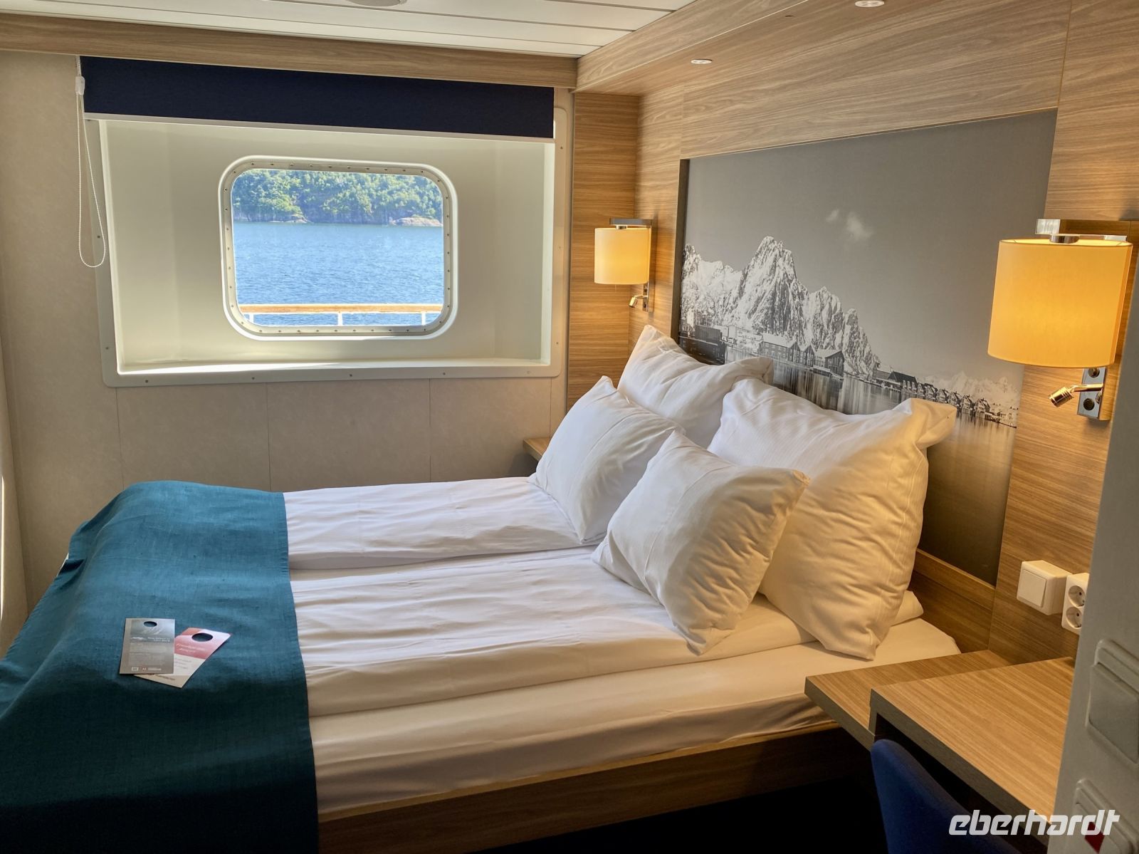 Tag 6 - Gemütliche Kabinen auf den Hurtigruten 