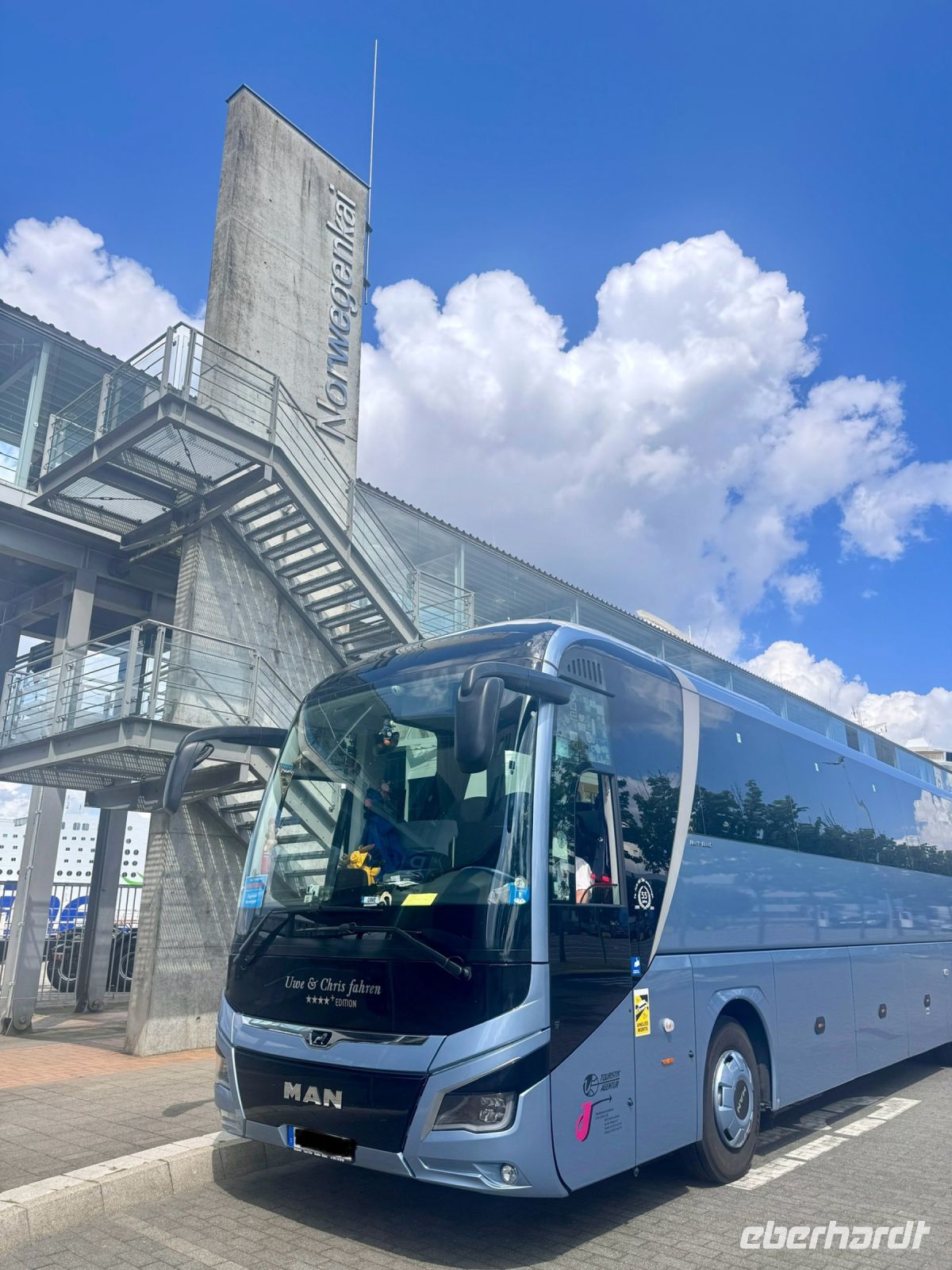 Tag 1 - Ankunft am Norwegenkai in Kiel