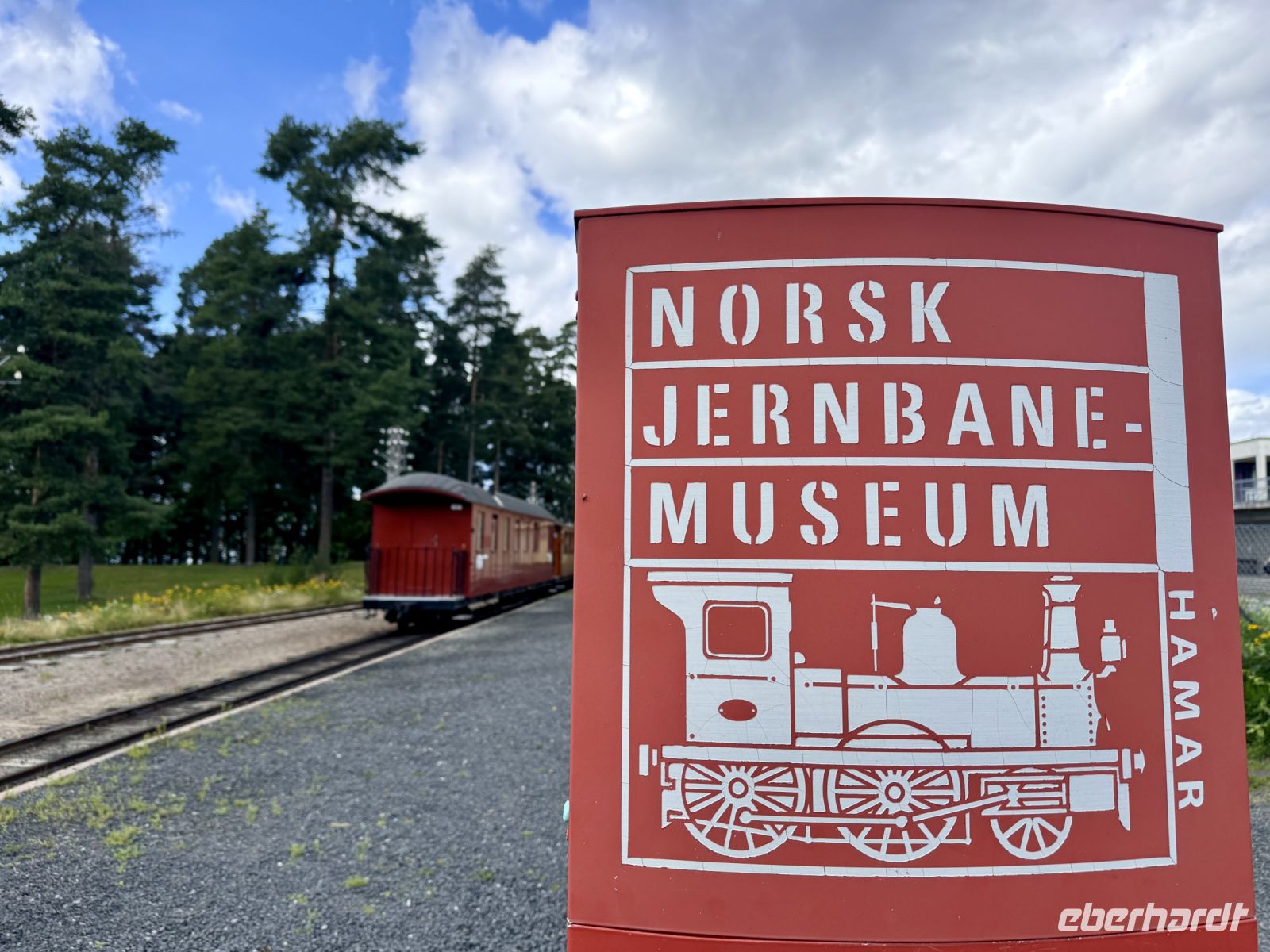 Tag 2 - Eisenbahnmuseum Hamar