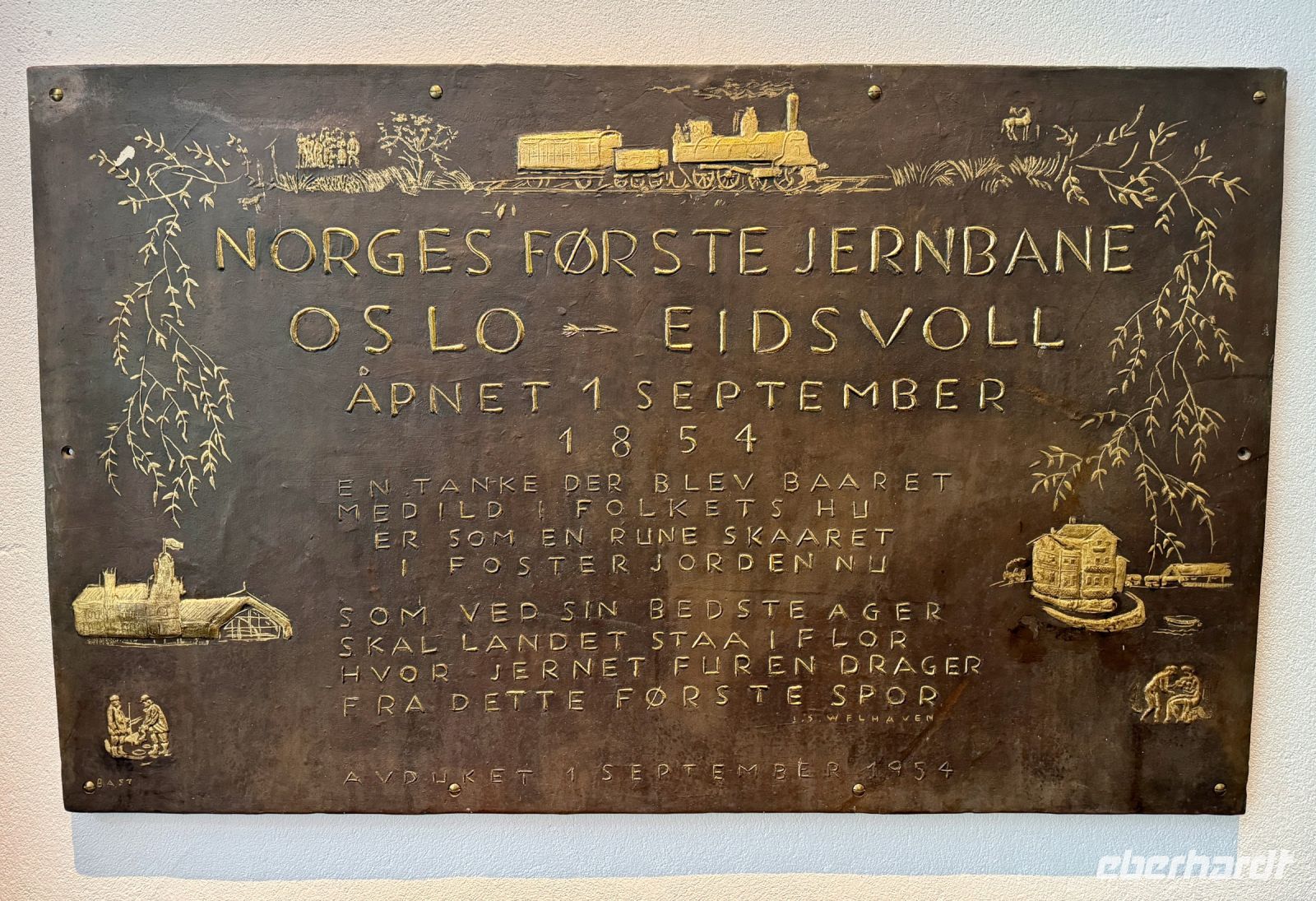 Tag 2 - Norwegens erste Eisenbahnstrecke 