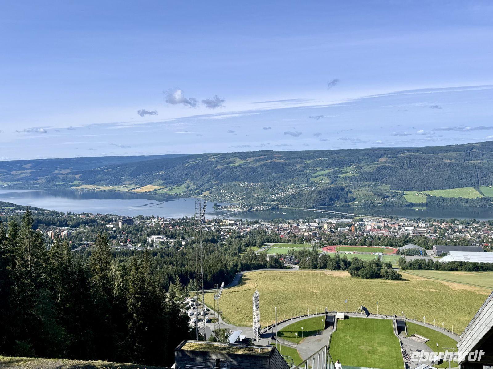 Tag 3 - Blick auf Lillehammer