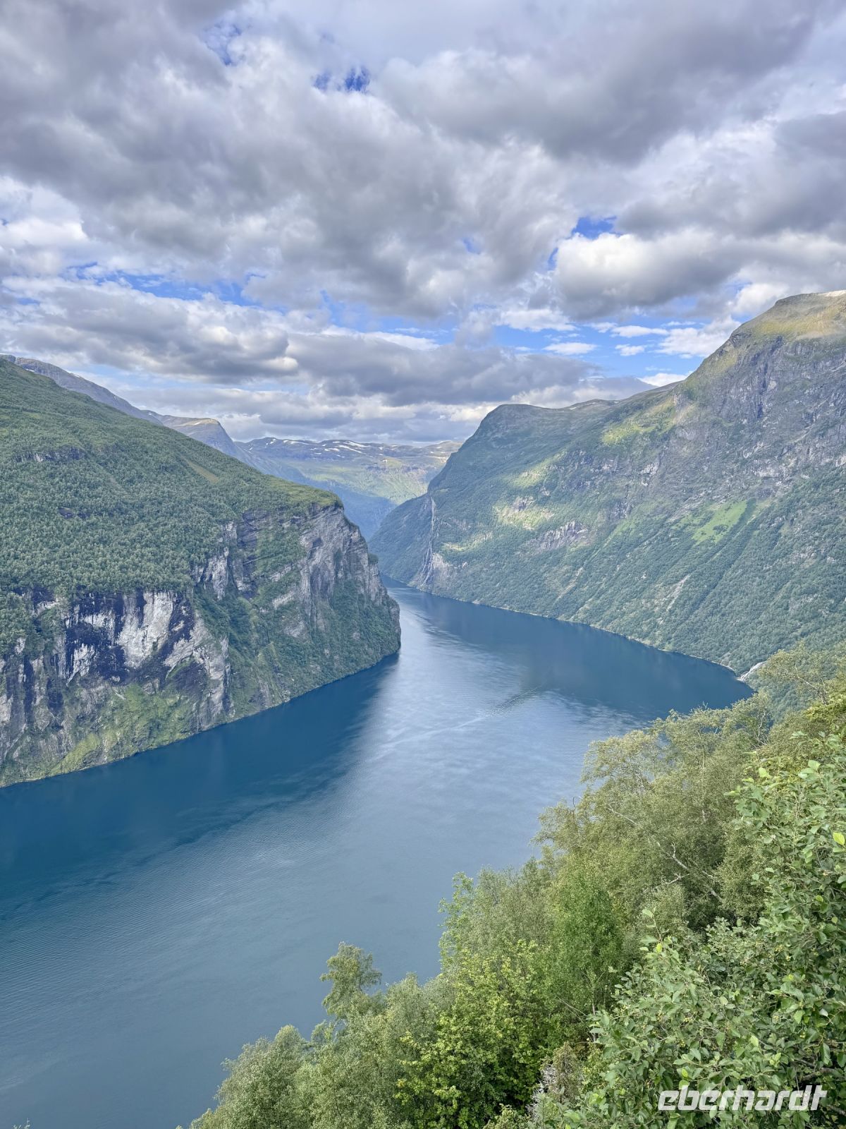 Tag 4 - Blick auf den Geirangerfjord