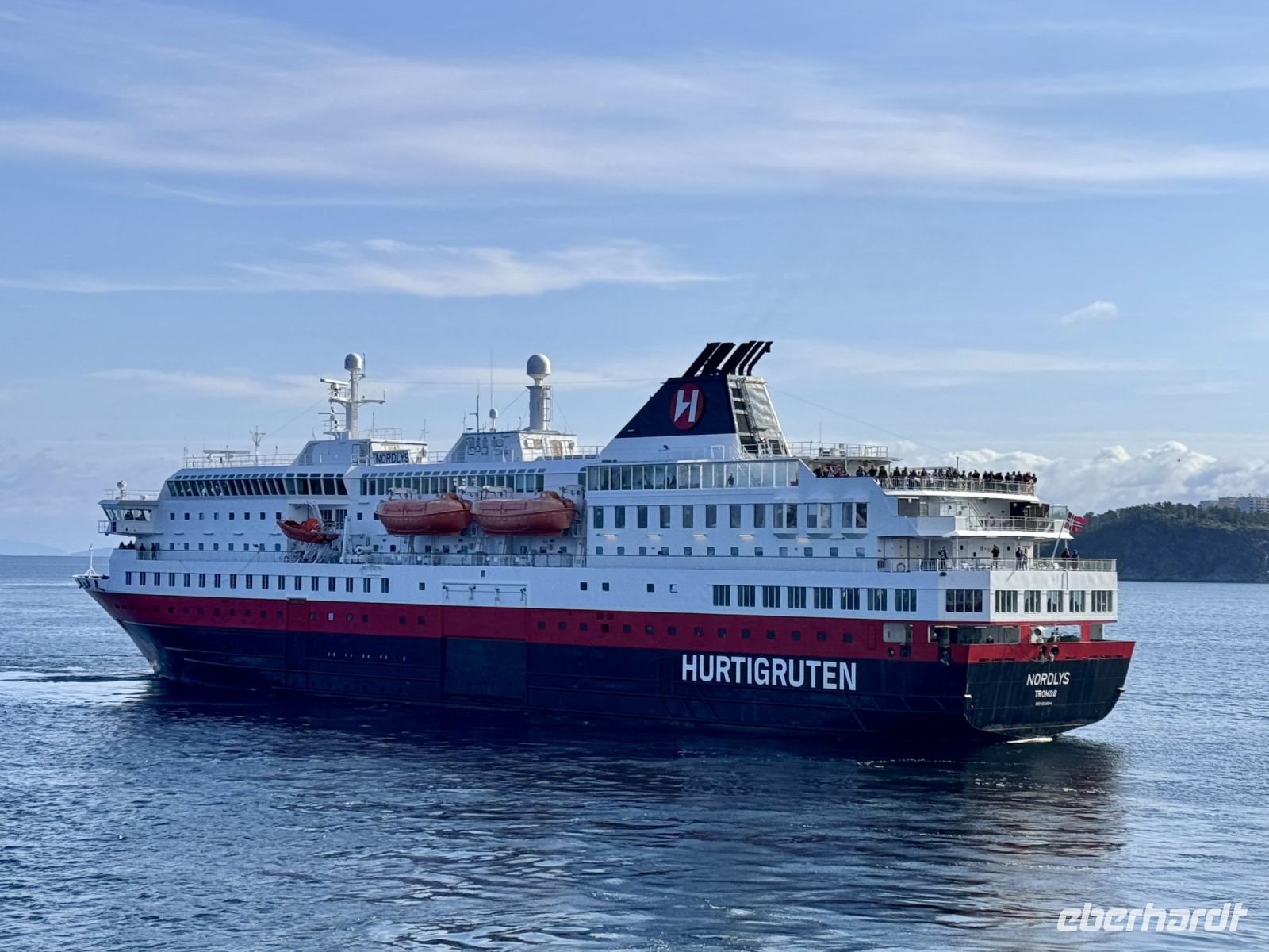 Tag 6 - Treffen mit der MS Nordlys