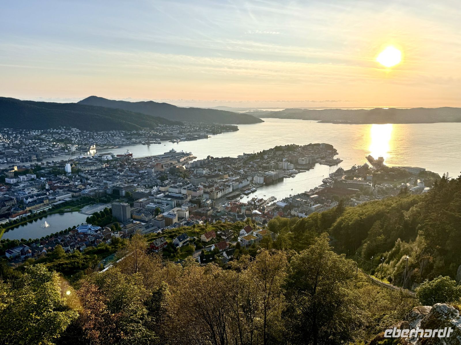 Tag 7 - Panoramablick auf Bergen