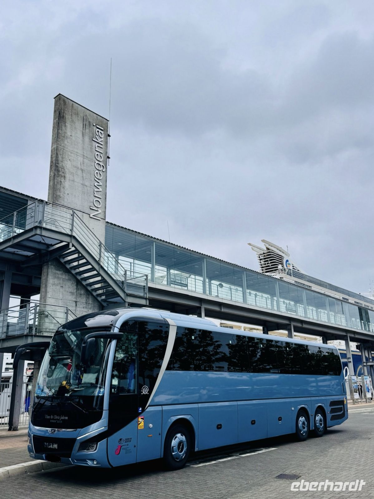 Tag 1 - Ankunft in Kiel am Norwegenkai
