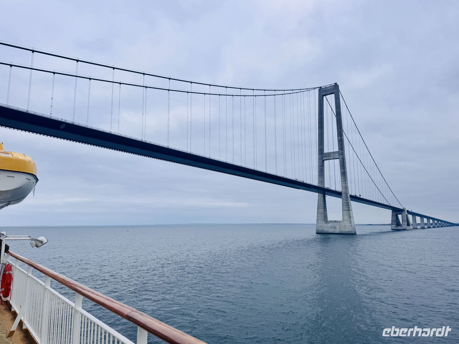 Tag 1 - Unter der Storebæltbrücke durch 