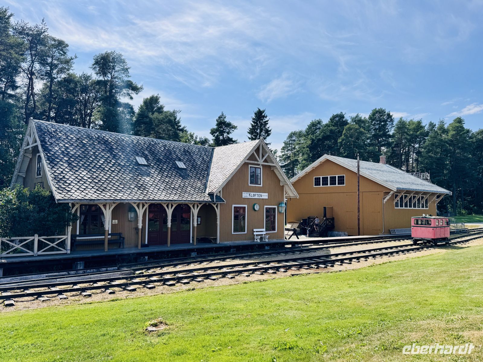 Tag 2 - Eisenbahnmuseum, Hamar
