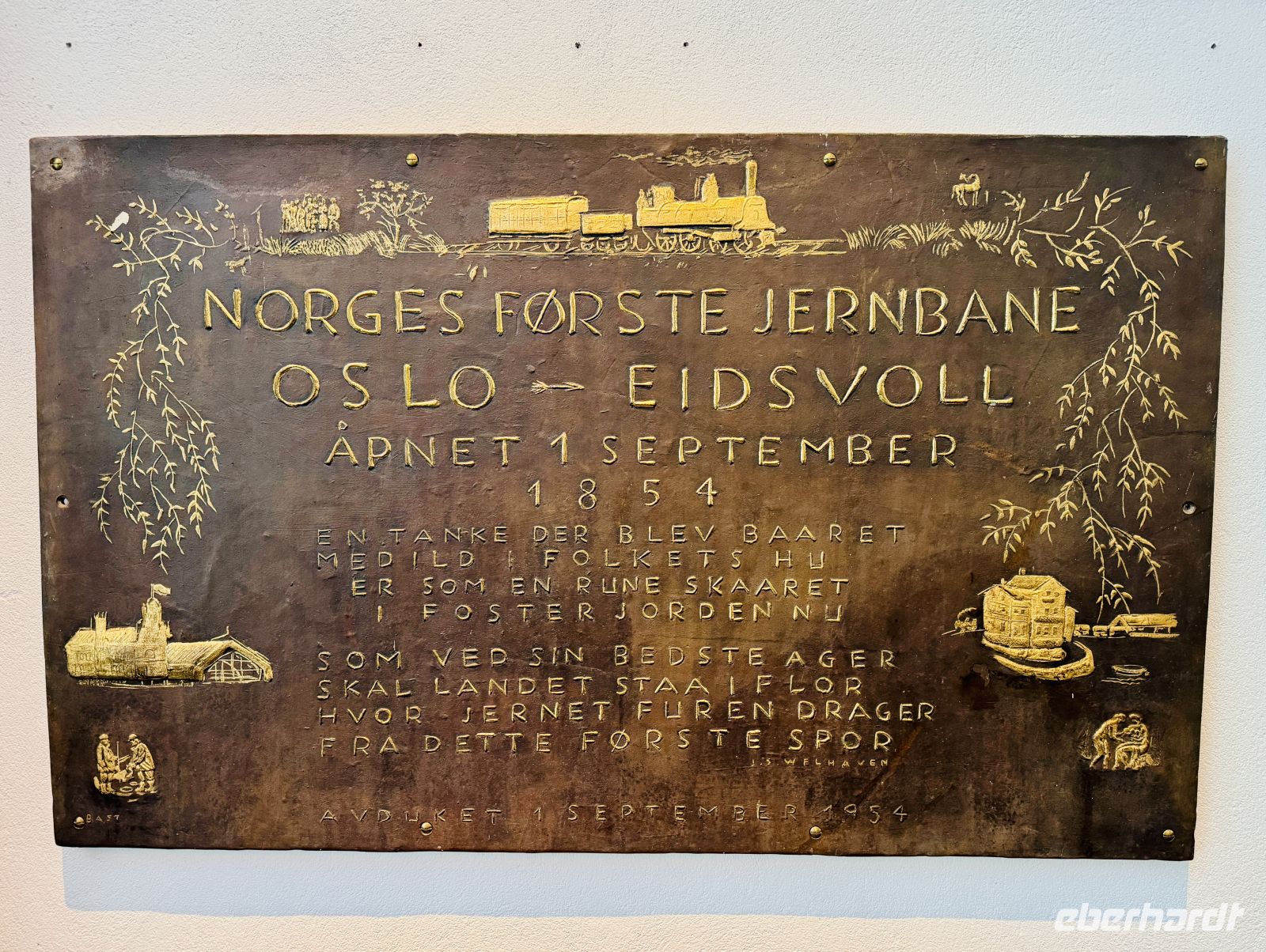 Tag 2 - Eisenbahnmuseum, Hamar