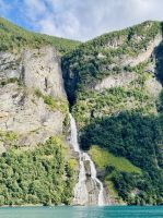 Tag 3 - Freiawasserfall, Geirangerfjord 