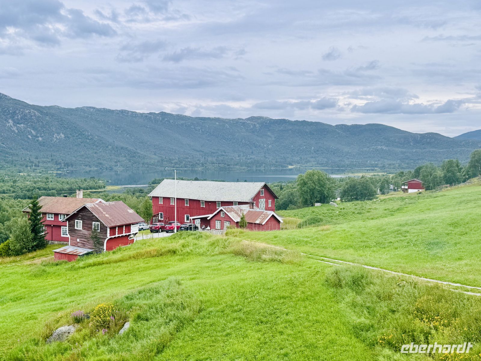 Tag 8 - Ausblick in die Natur von unserem Hotel in Geilo
