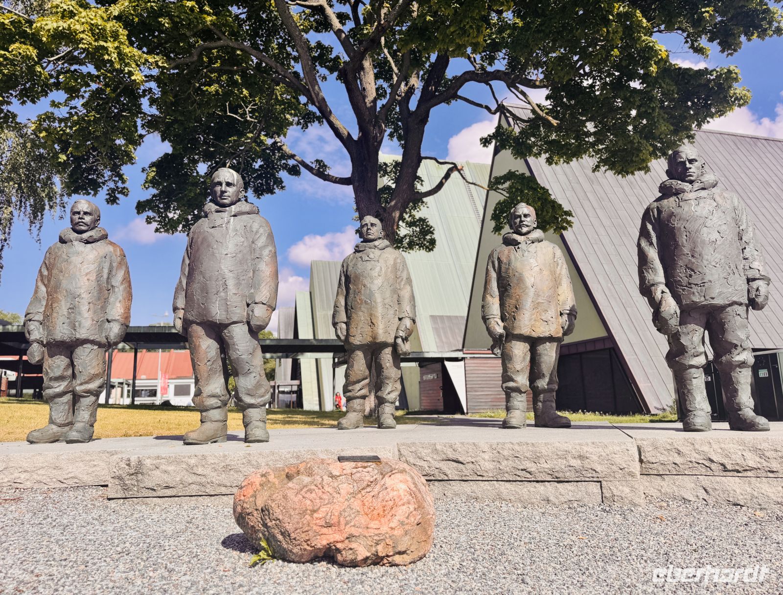 Tag 10 - Polarforscher-Monument am Fram-Museum