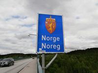Svinesundbrücke-Grenze zu Norwegen