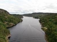 Svinesundbrücke-Grenze zu Norwegen