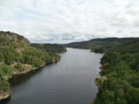 Svinesundbrücke-Grenze zu Norwegen