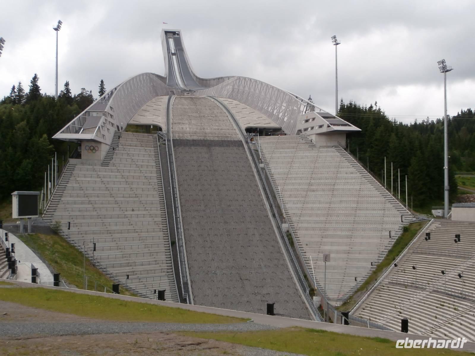 Neue Schanze am Holmenkollen in Oslo