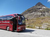 unser Bus Nähe Trollstige