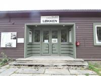 Thamshavnbanen-Schmalspurbahn-Bahnhof Lokken