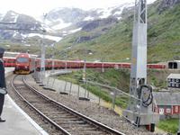 Bahnhof Myrdal-Bergenbahn kommt