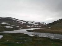 Fahrt über die Hardangervidda