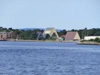 Blick zur Insel Bygdo