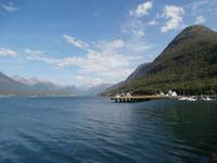 Andalsnes am Romsdalsfjord