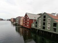 Speicherhäuser am Nidelv Trondheim