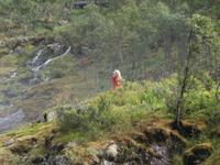 Huldra am Kjosfossen