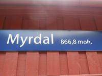 Myrdal Bahnhof