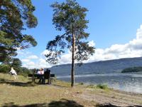 Pause am Steinsfjorden