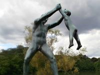 im Vigelandpark Oslo
