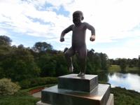 im Vigelandpark Oslo-kleiner Trotzkopf