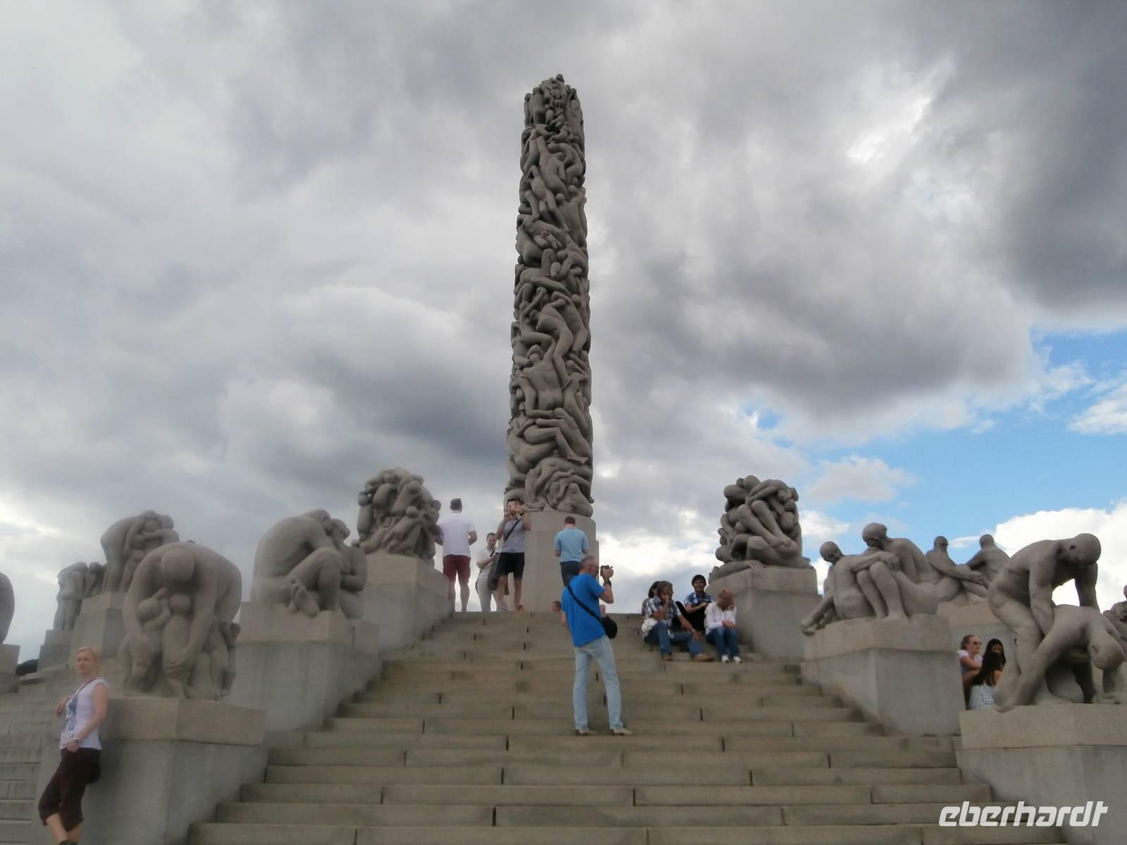 im Vigelandpark Oslo