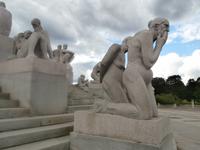 im Vigelandpark Oslo