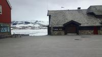 Fahrt mit der Bergenbahn von Myrdal nach Geilo (Bahnhof in Finse)