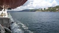 Fahrtimpressionen mit der Hurtigrute von Molde nach Bergen...