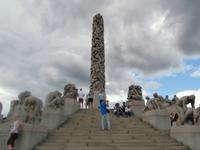 im Vigelandpark Oslo