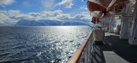 -----an Bord die Sonne geniessen