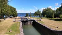 022 Götakanal, Schleusentreppen von Berg