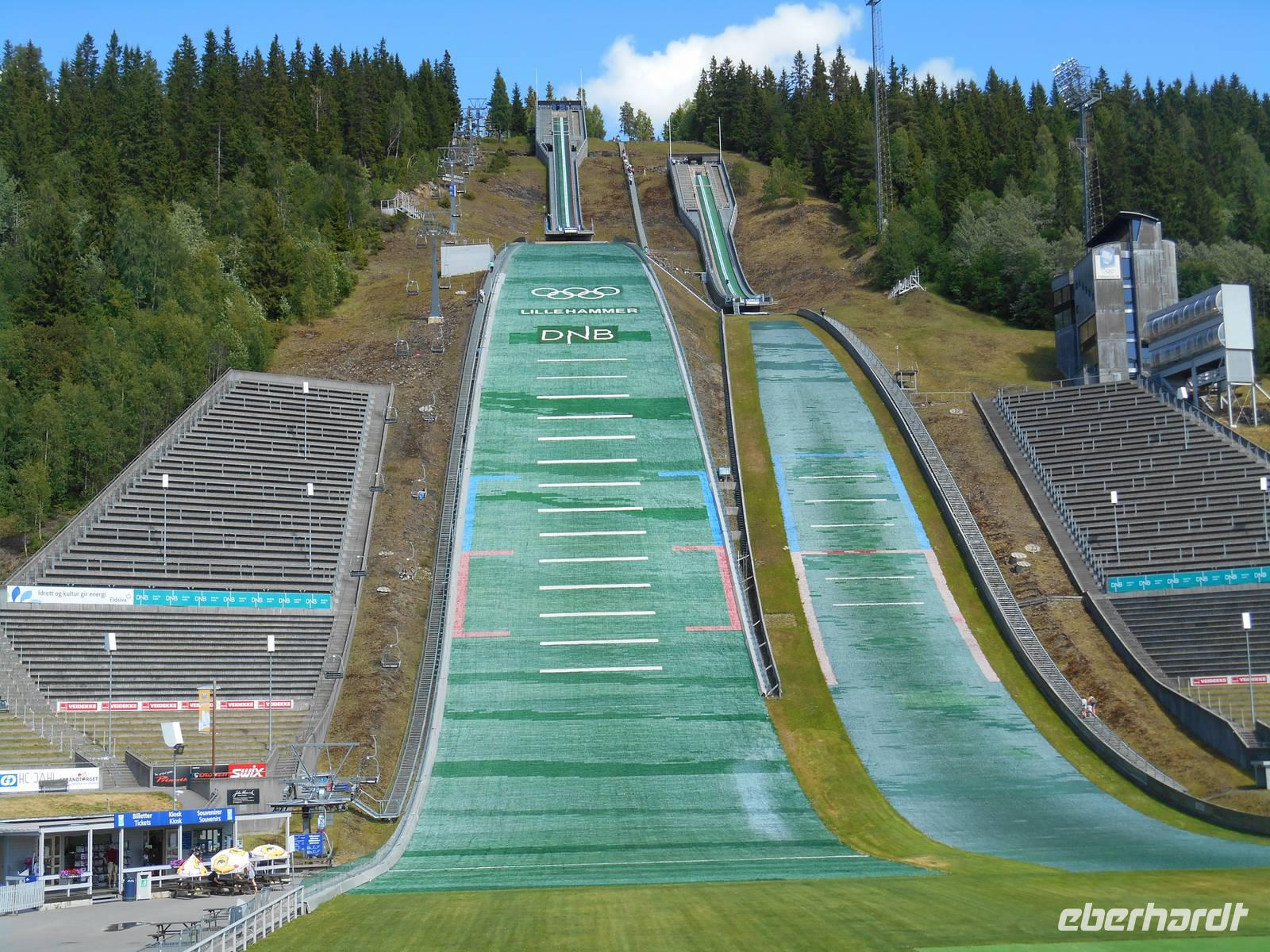 Schanzen in Lillehammer